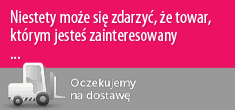 Poinformuj mnie kiedy produkt będzie dostępny
