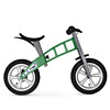Rowerek biegowy FirstBIKE z wysuniętym maksymalnie siodełkiem