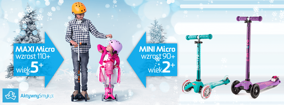 Hulajnoga Mini Micro albo Maxi Micro jako prezent
