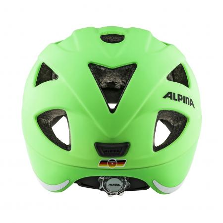 Zielony kask dla dziecka Alpina XIMO LE