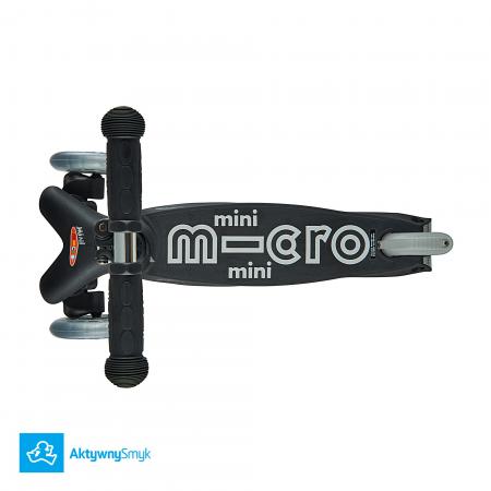 Czarna hulajnoga Mini Micro Deluxe