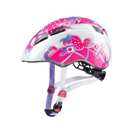 Kask Uvex Kid 2 pink strawberry - kaski Uvex dla dzieci - Sklep AktywnySmyk Warszawa