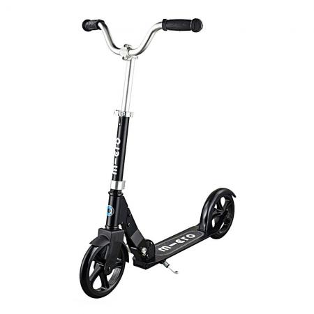 Czarna hulajnoga Micro Cruiser - hulajnoga dla 5 latka na dużych kołach | Sklep AktywnySmyk Warszawa