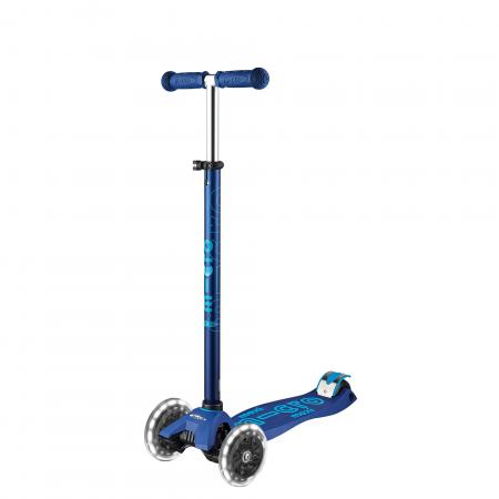 Hulajnoga Maxi Micro Deluxe LED Navy Blue