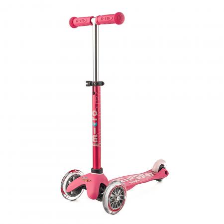 Różowa Mini Micro 3in1 Deluxe Plus - jeździk i hulajnoga Mini Micro Deluxe