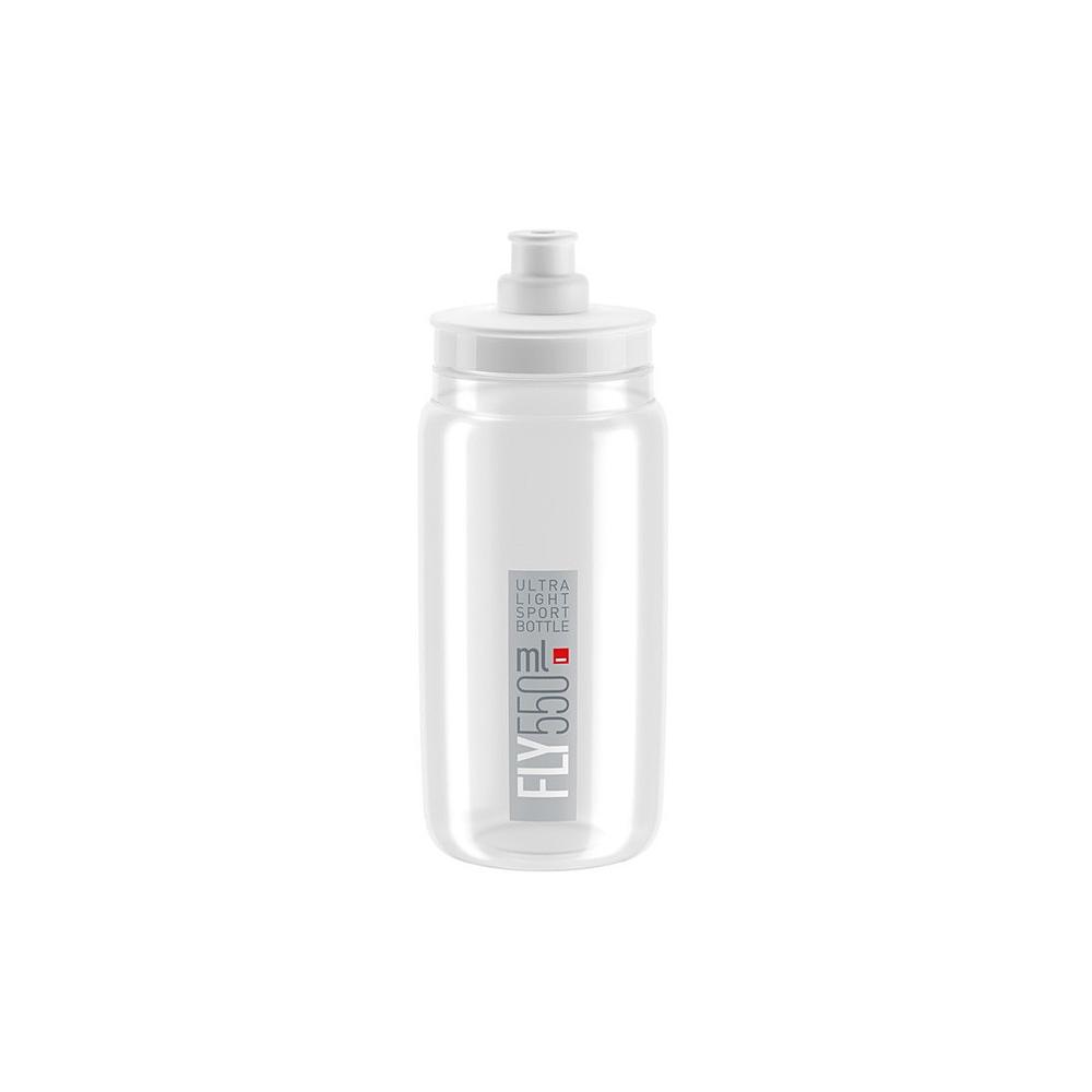 Bidon Elite Fly 550 ml transparent/szary Bidon Elite Fly 550 ml transparent/szary