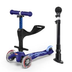 Mini Micro 3in1 Deluxe Plus Blue - jeździk i hulajnoga Mini Micro Deluxe