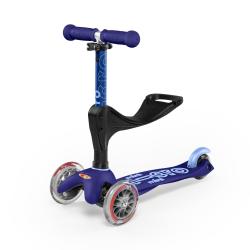Mini Micro 3in1 Deluxe Plus Blue - jeździk i hulajnoga Mini Micro Deluxe