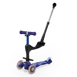 Mini Micro 3in1 Deluxe Plus Blue - jeździk i hulajnoga Mini Micro Deluxe