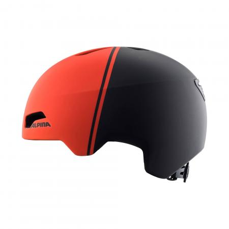 Kask Alpina Hackney charocoal red