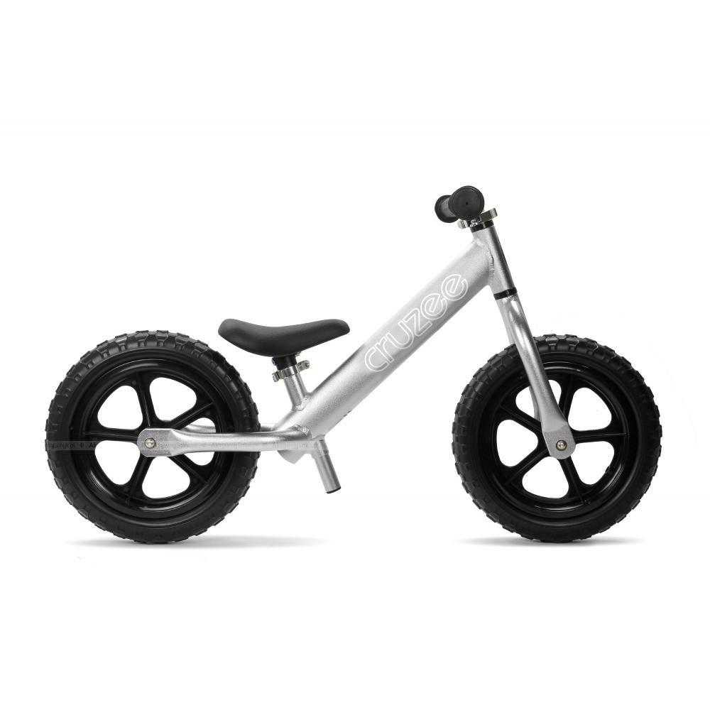 Lekki rowerek biegowy Cruzee 12 srebrny Lekki rowerek biegowy Cruzee 12 srebrny
