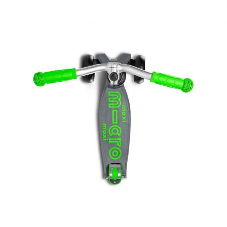 Hulajnoga Maxi Micro Deluxe PRO Grey/Green