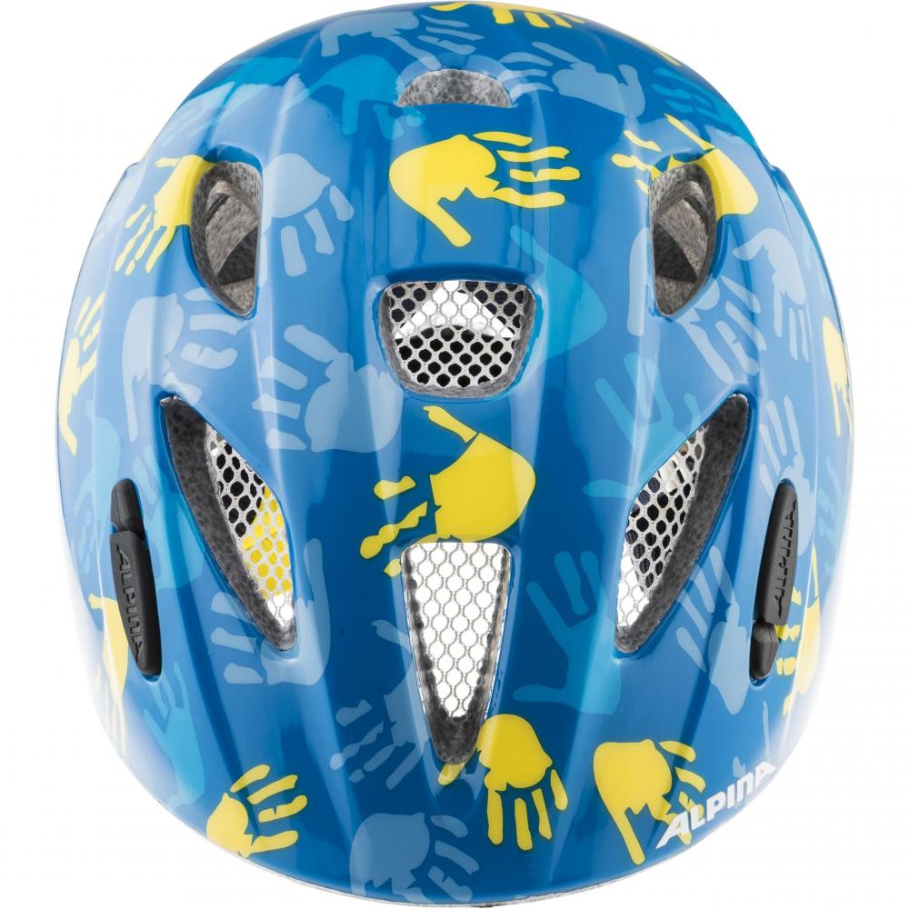 Kask dziecięcy Alpina Ximo blue hands gloss Kask dziecięcy Alpina Ximo blue hands gloss