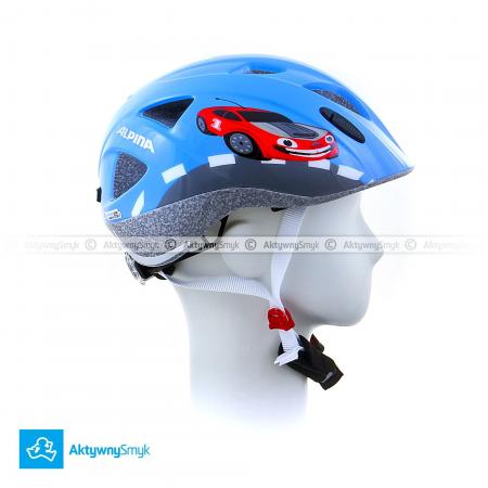 Kask Alpina Ximo red car