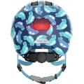 Kask Abus Smiley 3.0 LED Blue Car