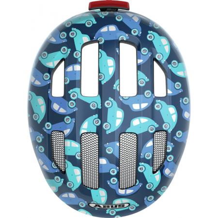 Kask Abus Smiley 3.0 LED Blue Car