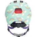 Kask Abus Smiley 3.0 LED Blue Rainbow