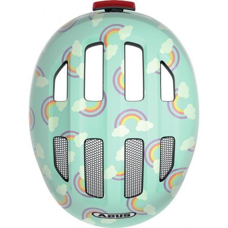 Kask Abus Smiley 3.0 LED Blue Rainbow