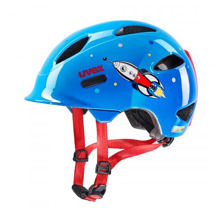 Niebieski kask Uvex Oyo Style blue rocket