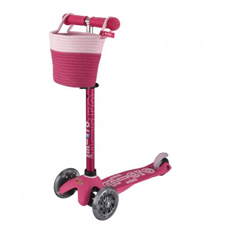 Różowy koszyczek Micro Basket Pink