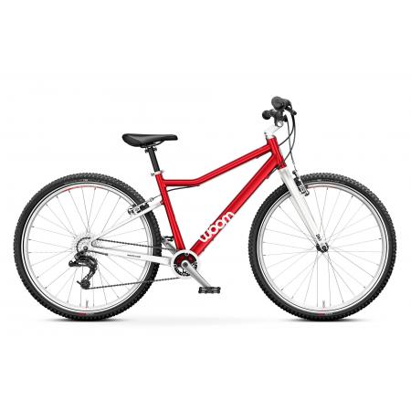 Rower woom 6 Anniversary Red dla 10 latka, wzrost 140 cm