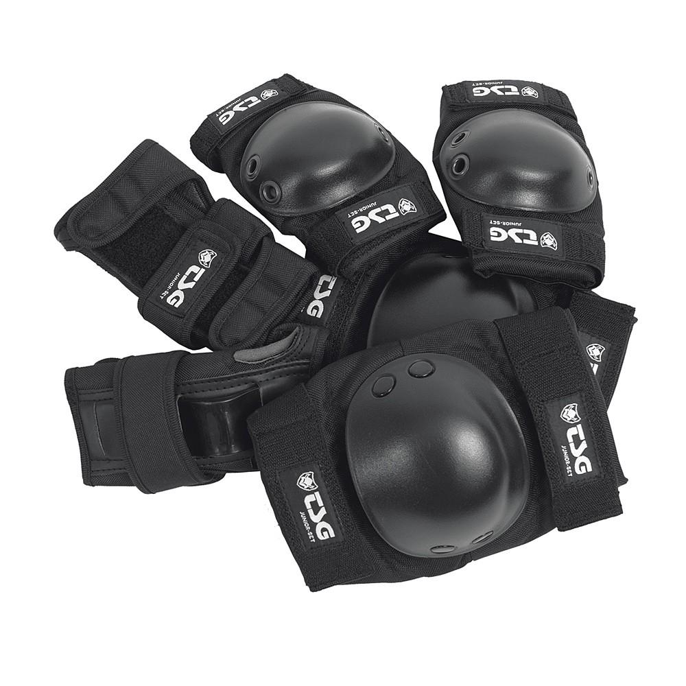 Ochraniacze TSG Junior Set Black Ochraniacze TSG Junior Set Black