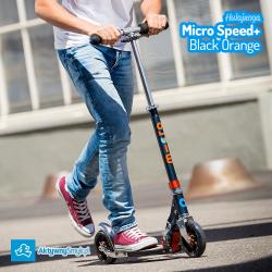 Hulajnoga Micro Speed Aztec Black dla ponad 5 latka