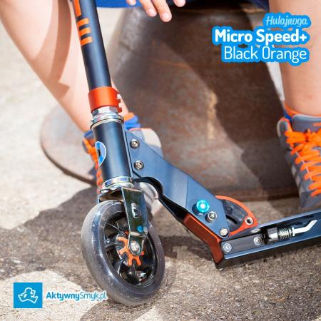 Hulajnoga Micro Speed Aztec Black dla ponad 5 latka