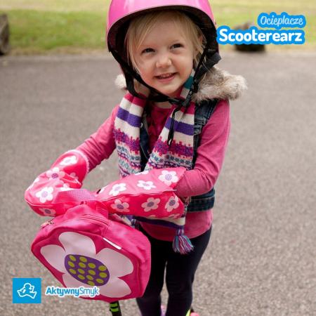 Ocieplacze Scooterearz różowe