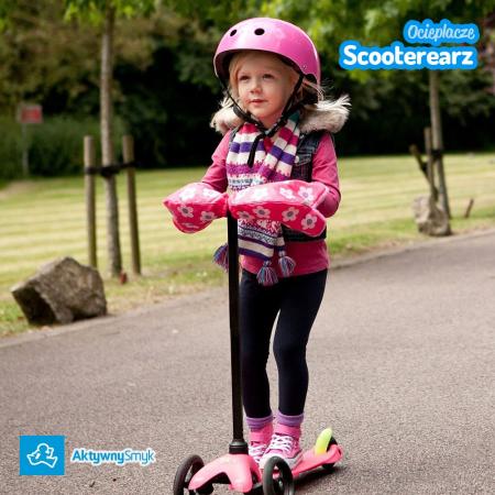 Ocieplacze Scooterearz różowe