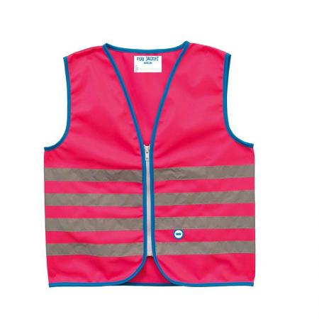 Kamizelka odblaskowa dla dziecka Wowow Fun Jacket różowa