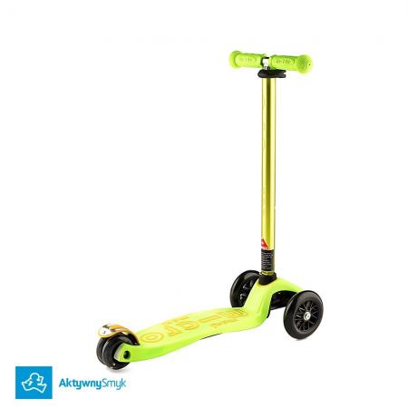 Żółta hulajnoga Maxi Micro Deluxe