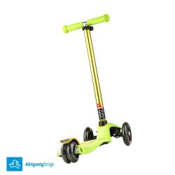 Żółta hulajnoga Maxi Micro Deluxe