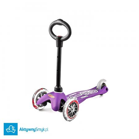 Mini Micro 3in1 Deluxe Purple - jeździk i hulajnoga Mini Micro Deluxe