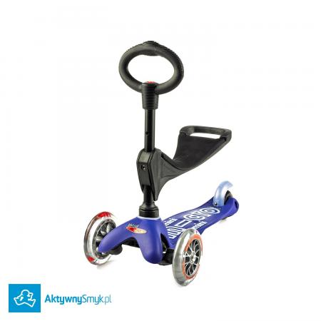 Mini Micro 3in1 Deluxe Blue - jeździk i hulajnoga Mini Micro Deluxe