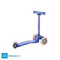 Niebieska Mini Micro 3in1 Deluxe - jeździk i hulajnoga Mini Micro Deluxe