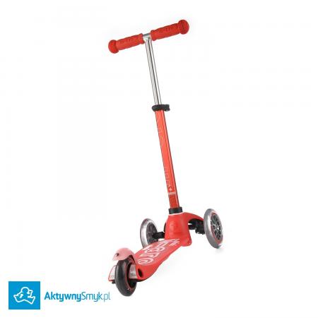 Mini Micro 3in1 Deluxe Red - jeździk i hulajnoga Mini Micro Deluxe