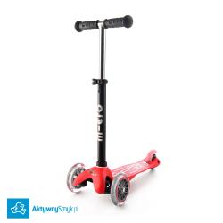Micro Mini2Go Plus Deluxe Red - jeździk i hulajnoga