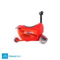 Micro Mini2Go Plus Deluxe Red - jeździk i hulajnoga