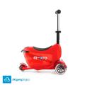 Micro Mini2Go Plus Deluxe Red - jeździk i hulajnoga