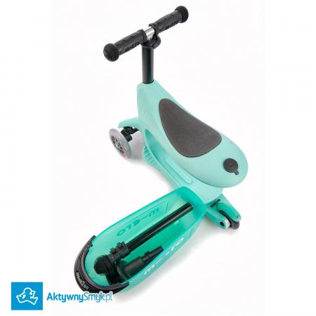 Miętowy jeździk Micro Mini2Go Plus Deluxe Mint