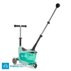 Micro Mini2Go Plus Deluxe Mint - jeździk i hulajnoga
