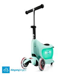 Micro Mini2Go Plus Deluxe Mint - jeździk i hulajnoga