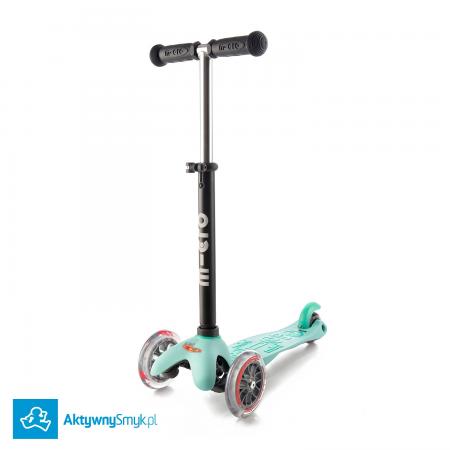 Micro Mini2Go Plus Deluxe Mint - jeździk i hulajnoga