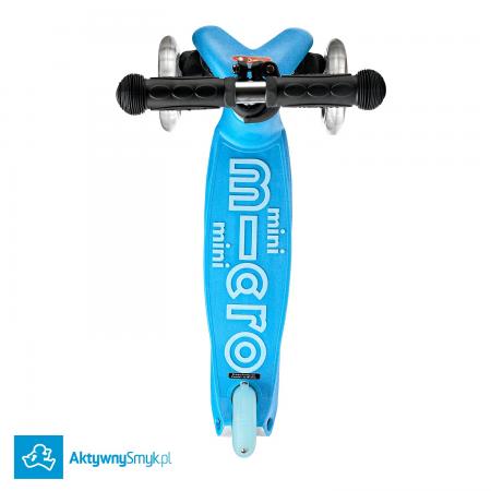 Niebieski jeździk Micro Mini2Go Plus Deluxe Blue