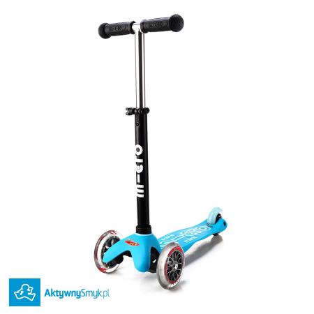 Niebieski jeździk Micro Mini2Go Plus Deluxe Blue