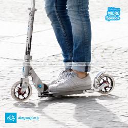 Hulajnoga Micro Speed Pure Silver
