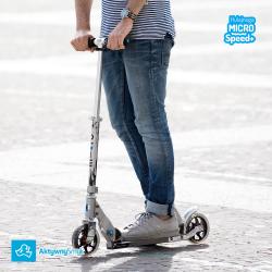 Hulajnoga Micro Speed Pure Silver