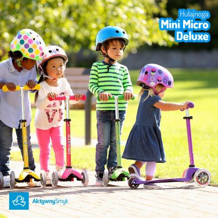 Hulajnoga Mini Micro Deluxe aqua