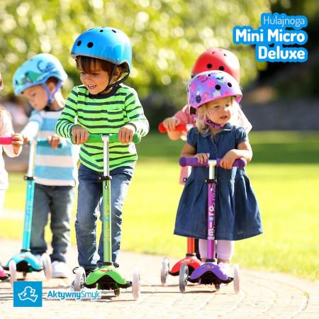 Hulajnoga Mini Micro Deluxe czerwona